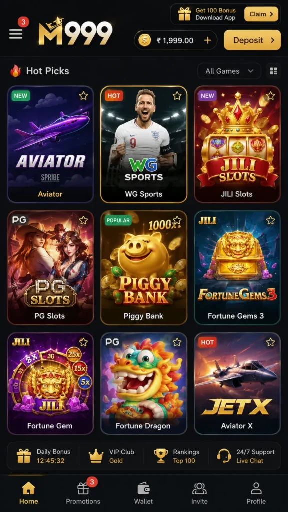 m999bet game app download