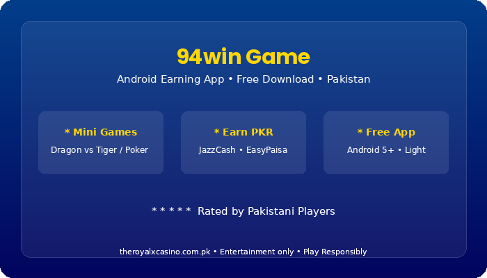 94win Game beginner guide Pakistan