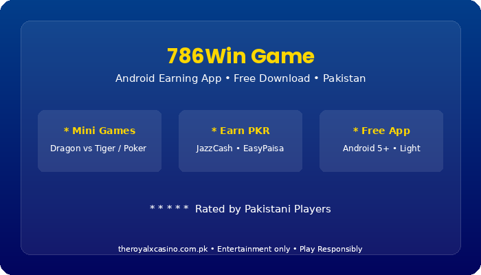 786Win Game Download APK Free Latest Version for Android Pakistan V1.0 3 786Win Game honest review pros cons