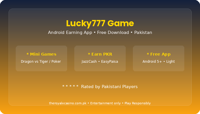 Lucky777 Game honest review pros cons