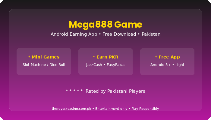 Mega888 Game complete guide Pakistan
