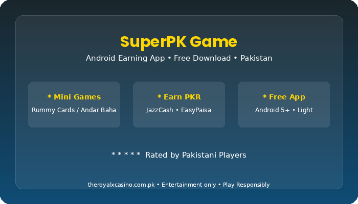 SuperPK Game Download APK Free Latest Version for Android Pakistan V1.64 3 SuperPK Game download install guide Pakistan