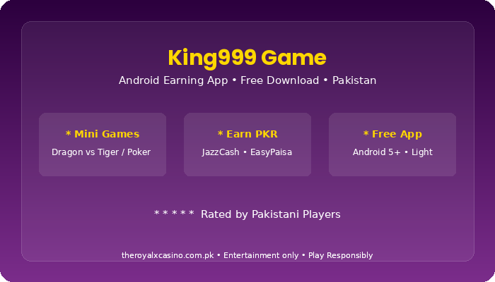 King999 Game honest review pros cons