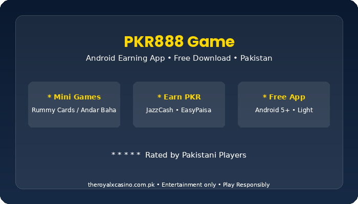 PKR888 Game vs other apps Pakistan comparison