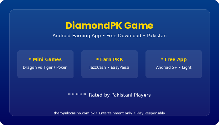 DiamondPK Game honest review pros cons