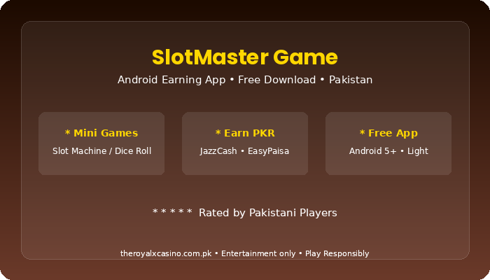 SlotMaster Game game types explained