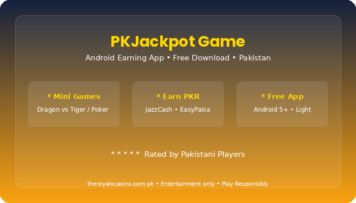 PKJackpot Game honest review pros cons