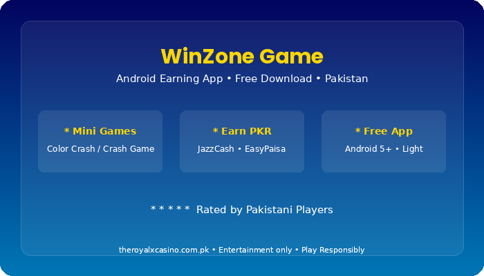 WinZone Game Download APK Free Latest Version for Android Pakistan V2.0 3 WinZone Game FAQ complete guide