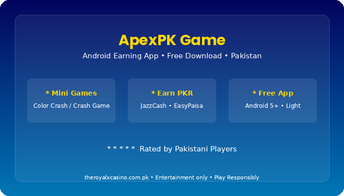 ApexPK Game Download APK Free Latest Version for Android Pakistan V1.2 3 ApexPK Game features review
