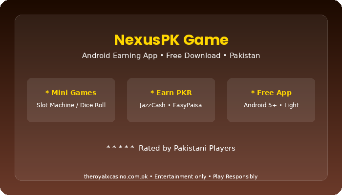 NexusPK Game game types explained
